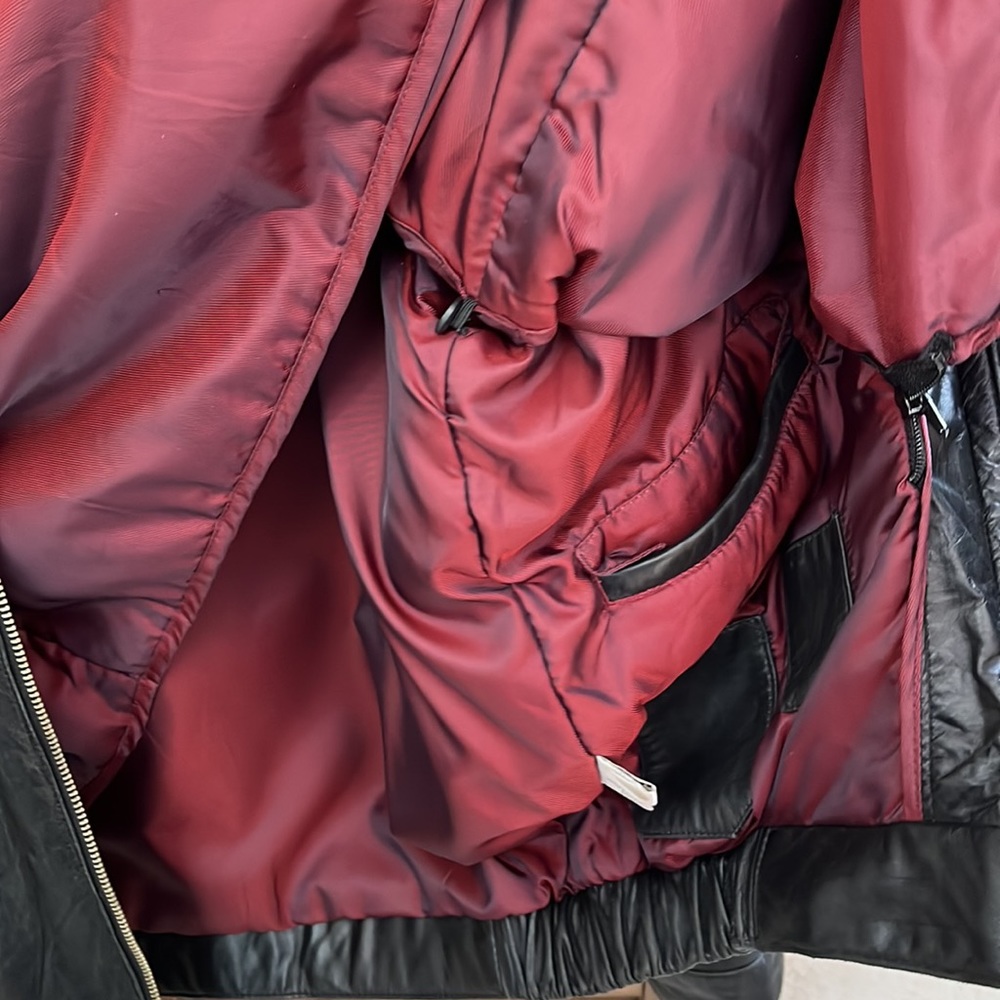 Men’s Nicole Miller Leather Jacket - Picture 11 of 13